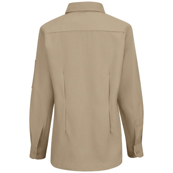 Bulwark iQ Series Women's Lightweight Comfort Woven Shirt in Khaki